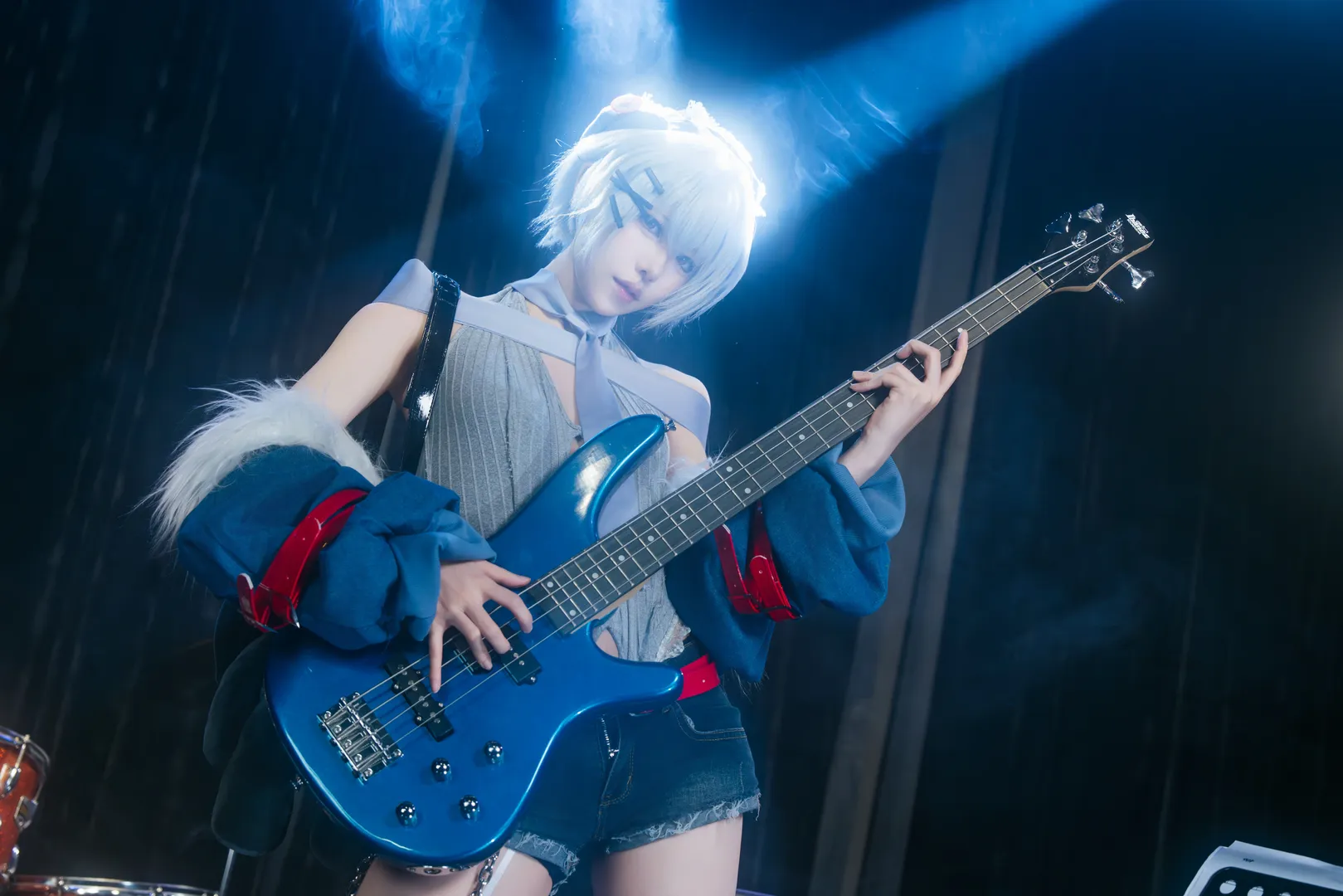 コスプレ, 二次元撮影, 綾波レイコスプレ, 新世紀エヴァンゲリオン, ロックバンド - 3枚目