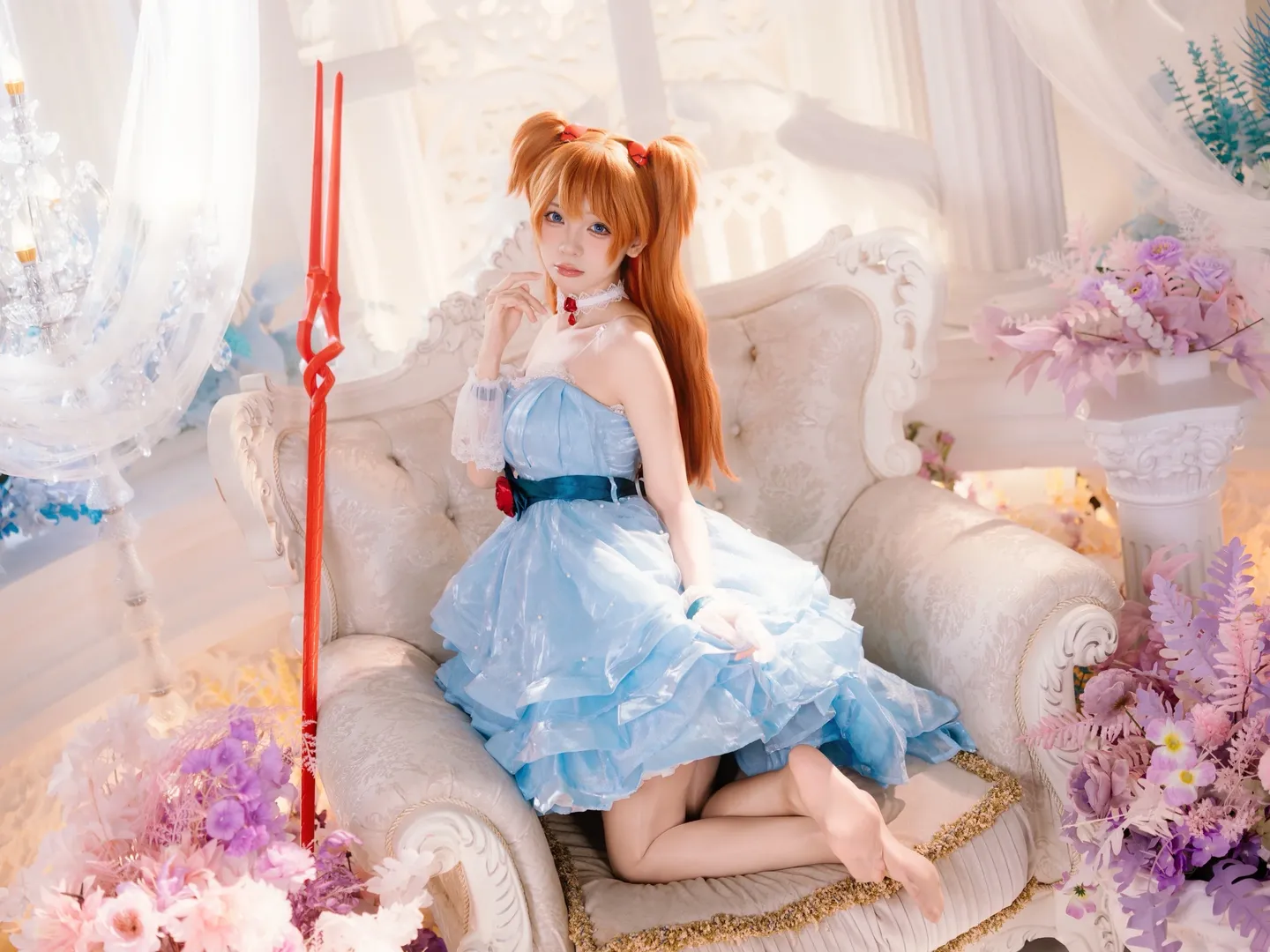 Cosplay, 二次元摄影, EVA, 明日香cos, 新世纪福音战士