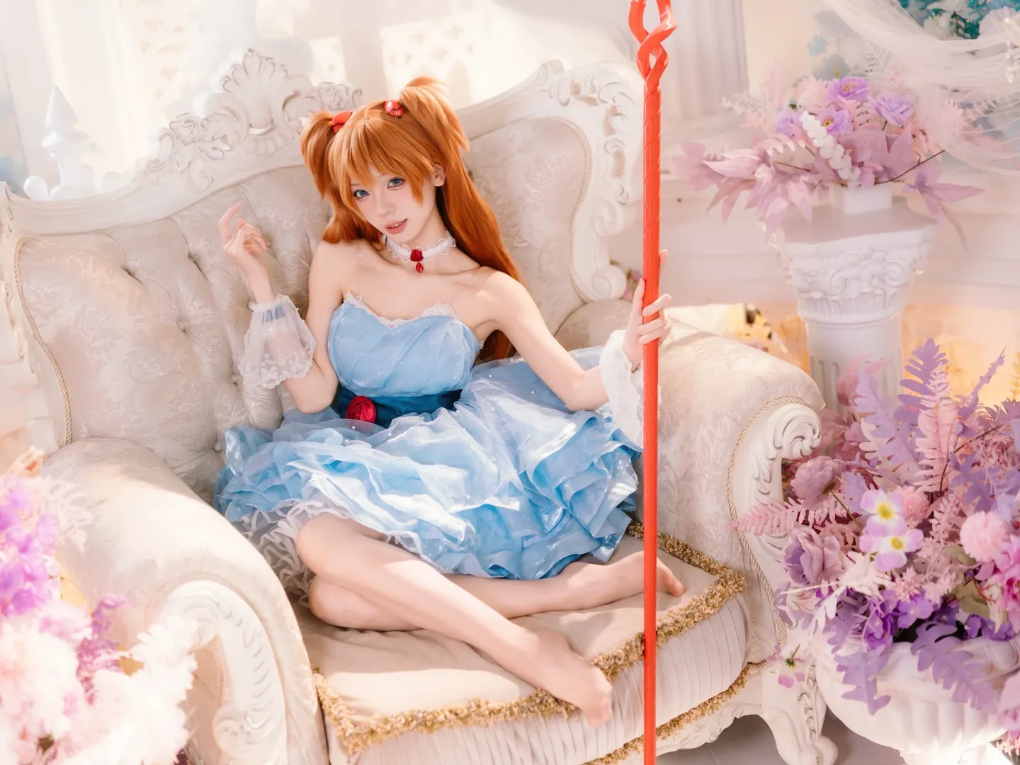 Cosplay, 二次元摄影, EVA, 明日香cos, 新世纪福音战士 - 第2张