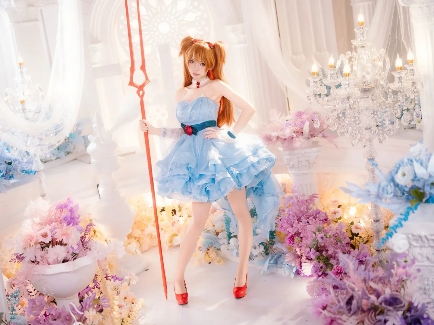 Cosplay, 二次元摄影, EVA, 明日香cos, 新世纪福音战士 - 第4张