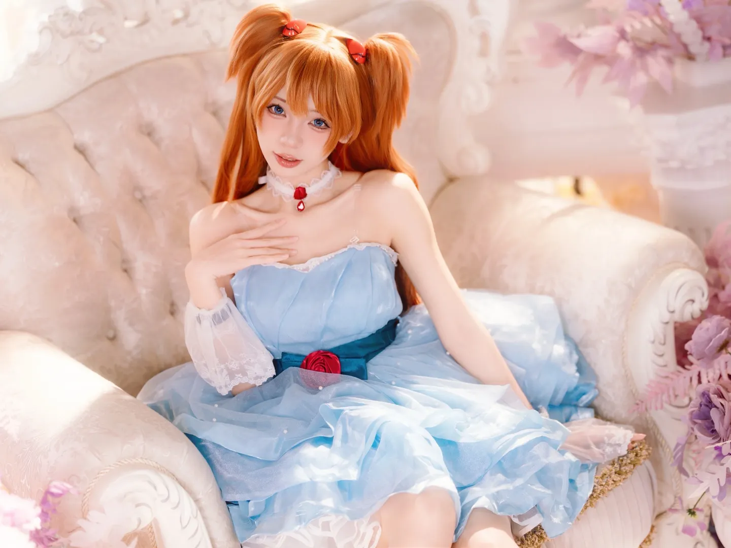 Cosplay, 二次元摄影, EVA, 明日香cos, 新世纪福音战士 - 第5张
