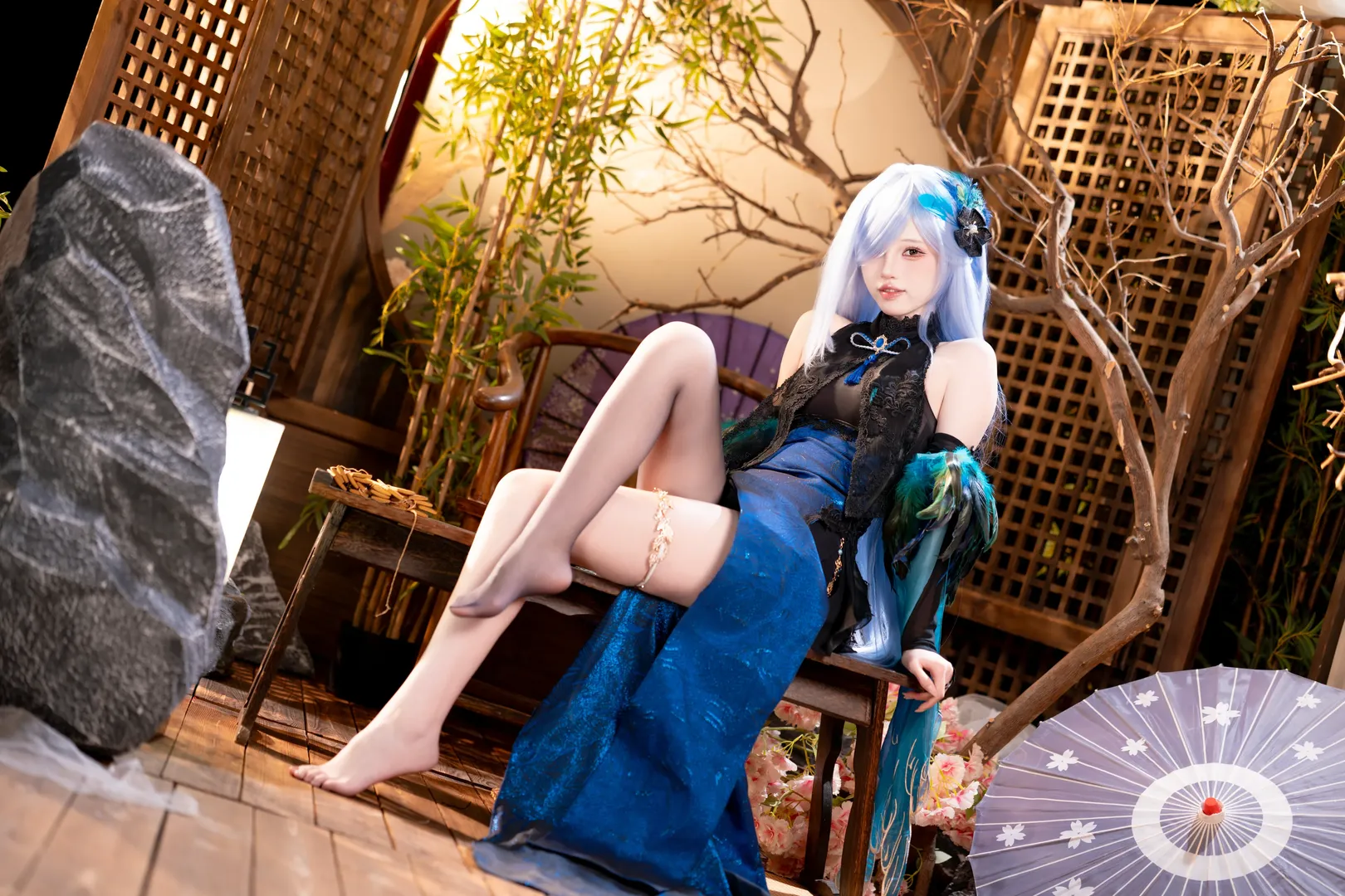 二次元摄影, 碧蓝航线, cosplay正片, 彰武cos, 古风旗袍 - 第2张
