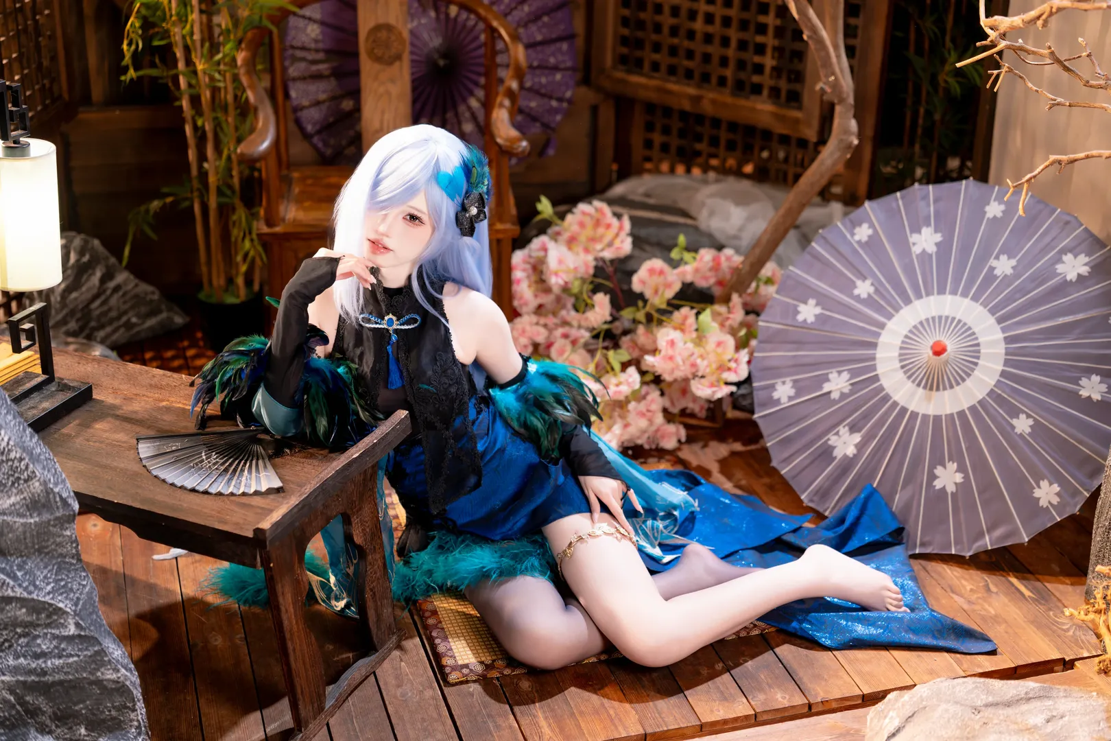 二次元撮影, アズールレーン, コスプレ撮影, 彰武コスプレ, 古風なチャイナドレス
