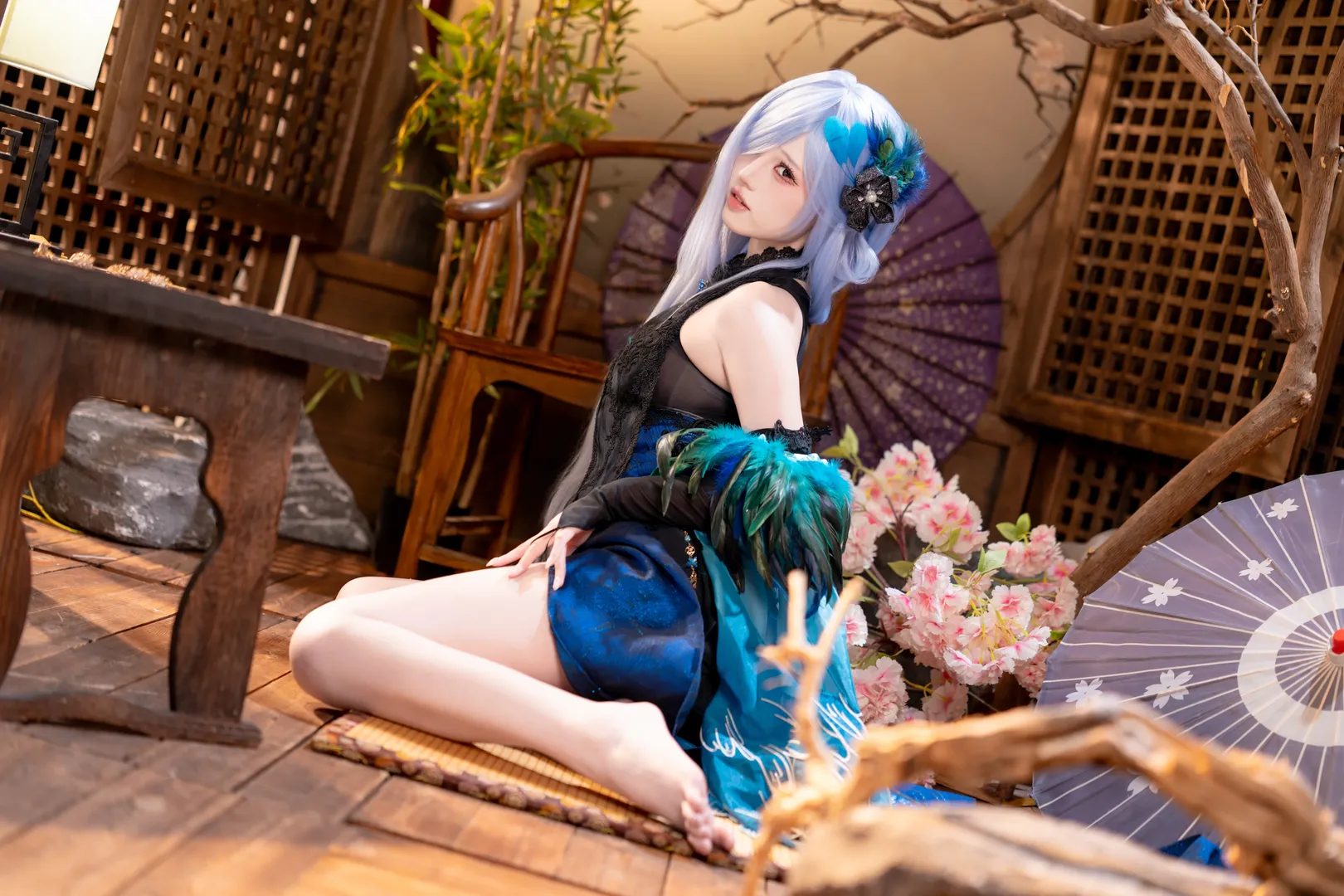 二次元摄影, 碧蓝航线, cosplay正片, 彰武cos, 古风旗袍 - 第4张