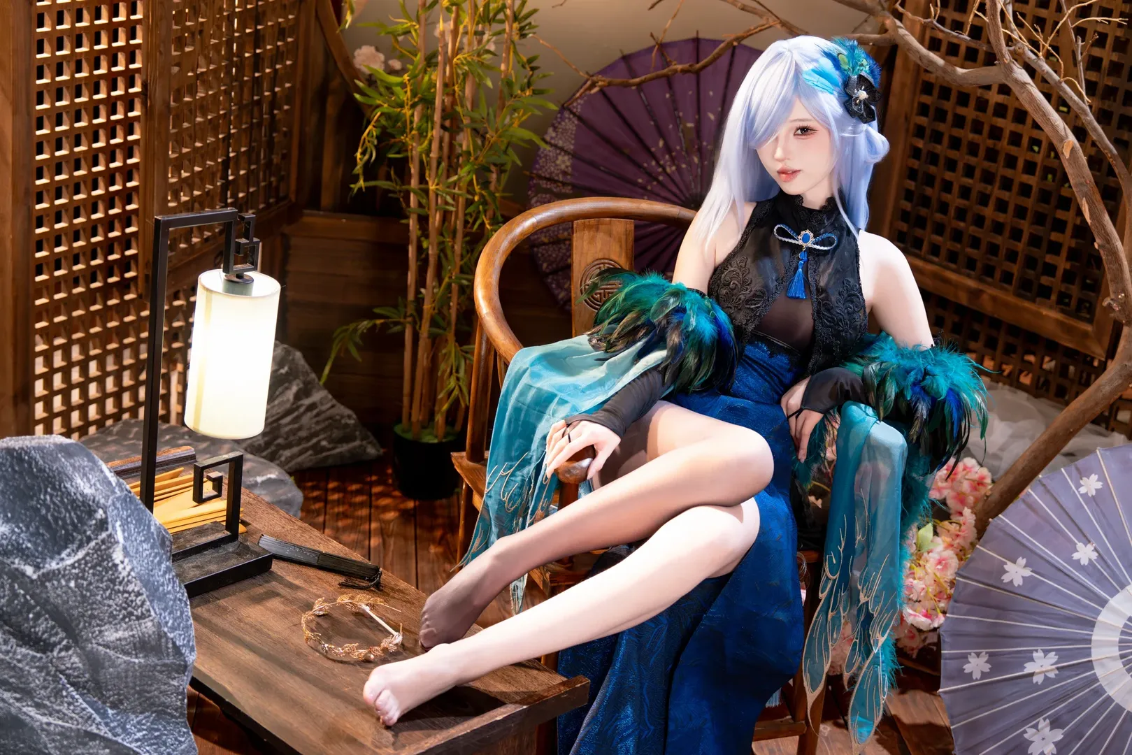 二次元摄影, 碧蓝航线, cosplay正片, 彰武cos, 古风旗袍 - 第5张