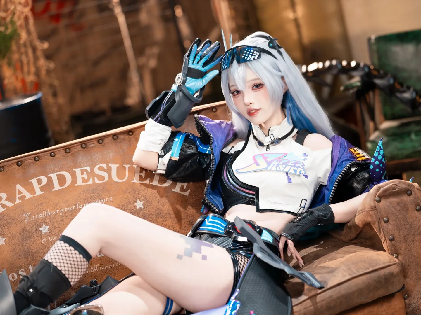 二次元摄影, 崩坏星穹铁道, 银狼cos, cosplay正片, 机能风穿搭 - 第3张