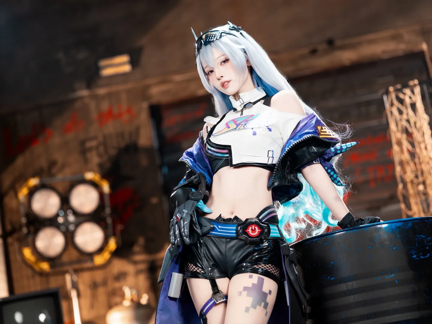 二次元摄影, 崩坏星穹铁道, 银狼cos, cosplay正片, 机能风穿搭 - 第4张