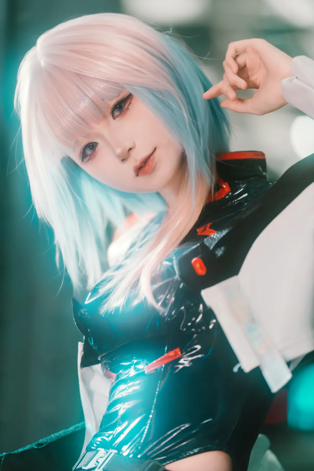 二次元摄影, coser, 露西cos, 赛博朋克边缘行者, 赛博朋克2077 - 第2张