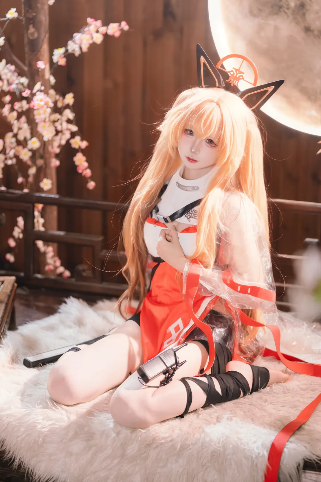 NIKKE, 婴宁cos, 胜利女神NIKKE, cosplay摄影, 二次元正片 - 第5张