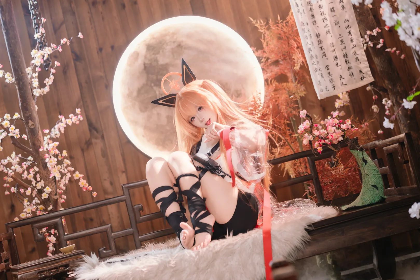 コスプレ, 二次元撮影, 中国風, 婴宁 コスプレ, 勝利の女神：NIKKE