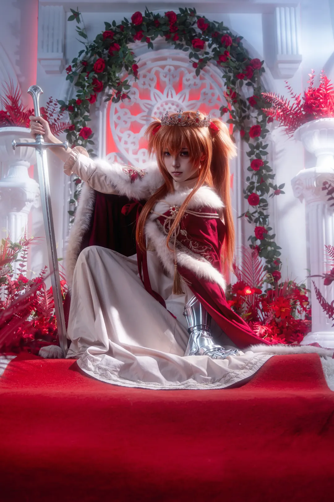 EVA, 少女暴君, 明日香cos, 新世纪福音战士, 红色骑士
