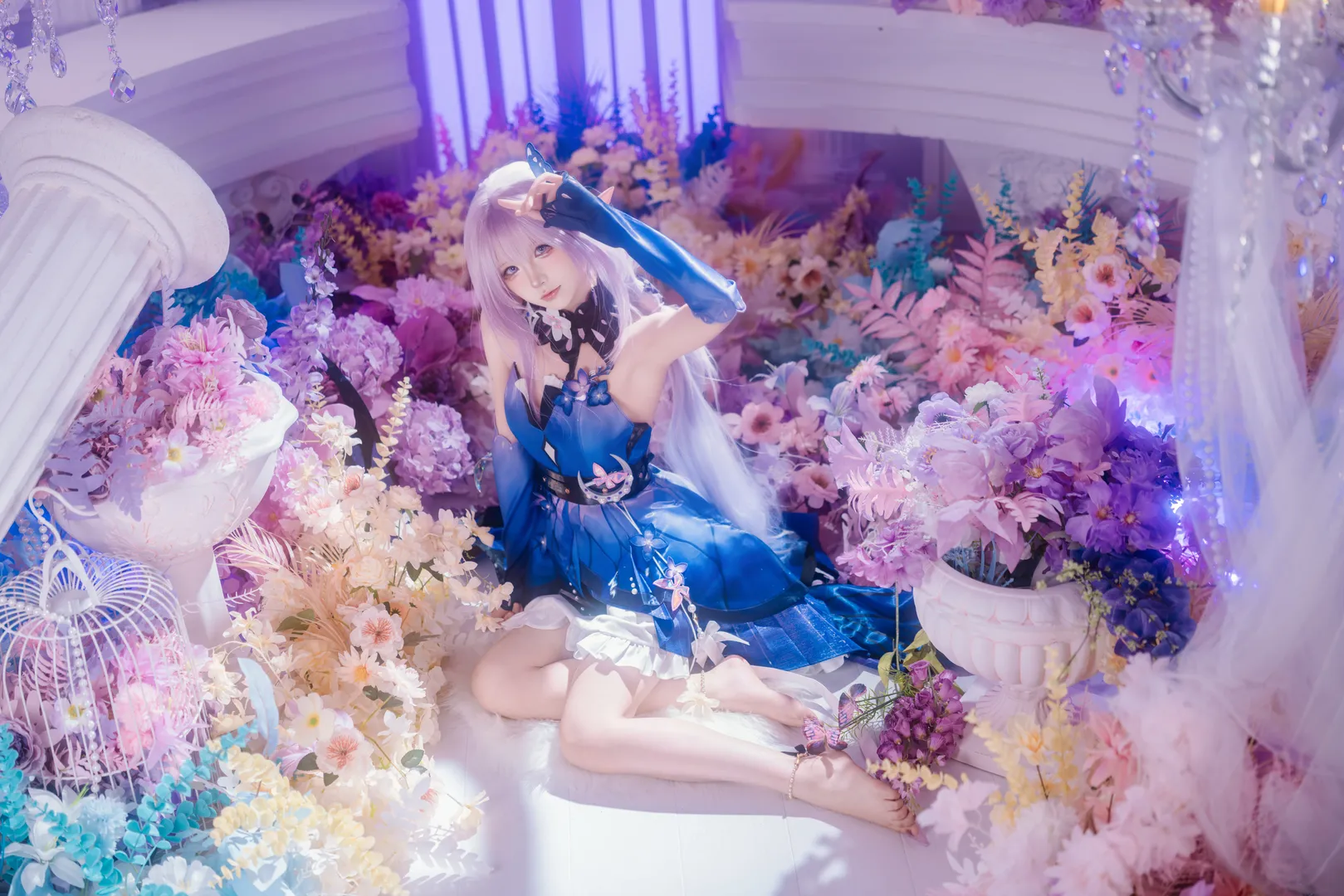 崩坏星穹铁道, 遐蝶cos, 梦幻布景, cosplay摄影, 二次元正片 - 第3张
