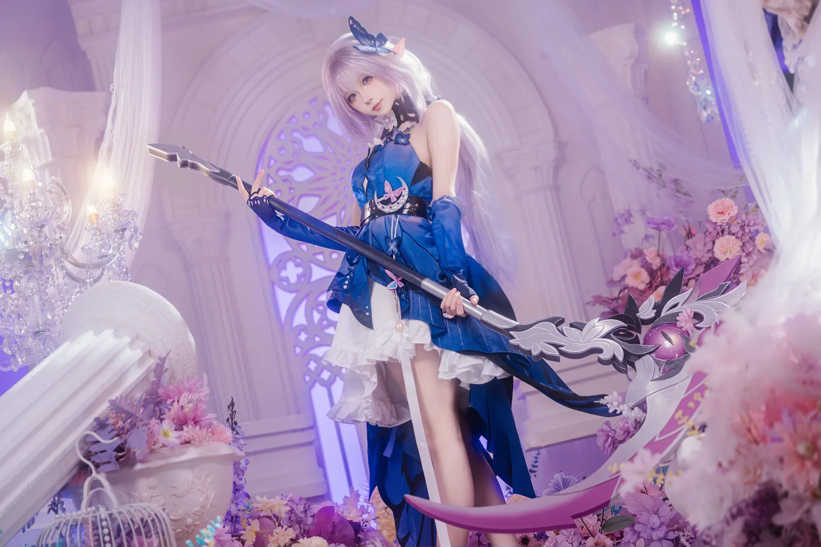 崩壞星穹鐵道, 遐蝶cos, 夢幻佈景, cosplay攝影, 二次元正片