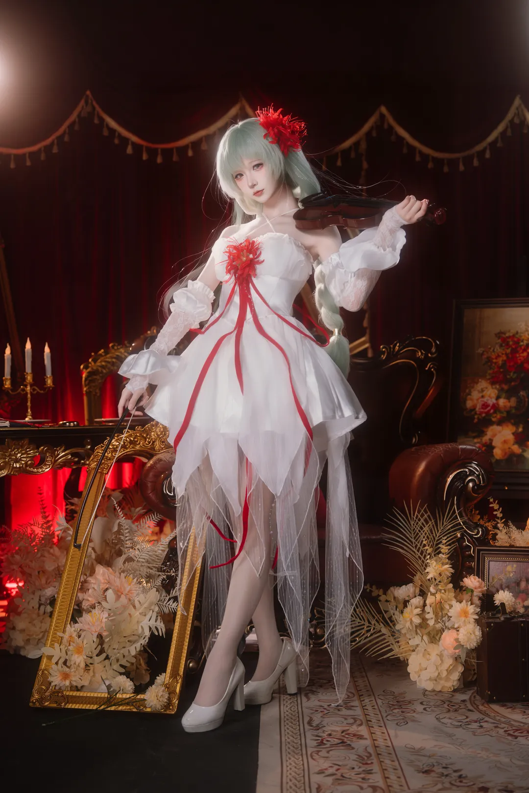 鸣潮, cosplay, 二次元摄影, 弗洛洛cos, 正片