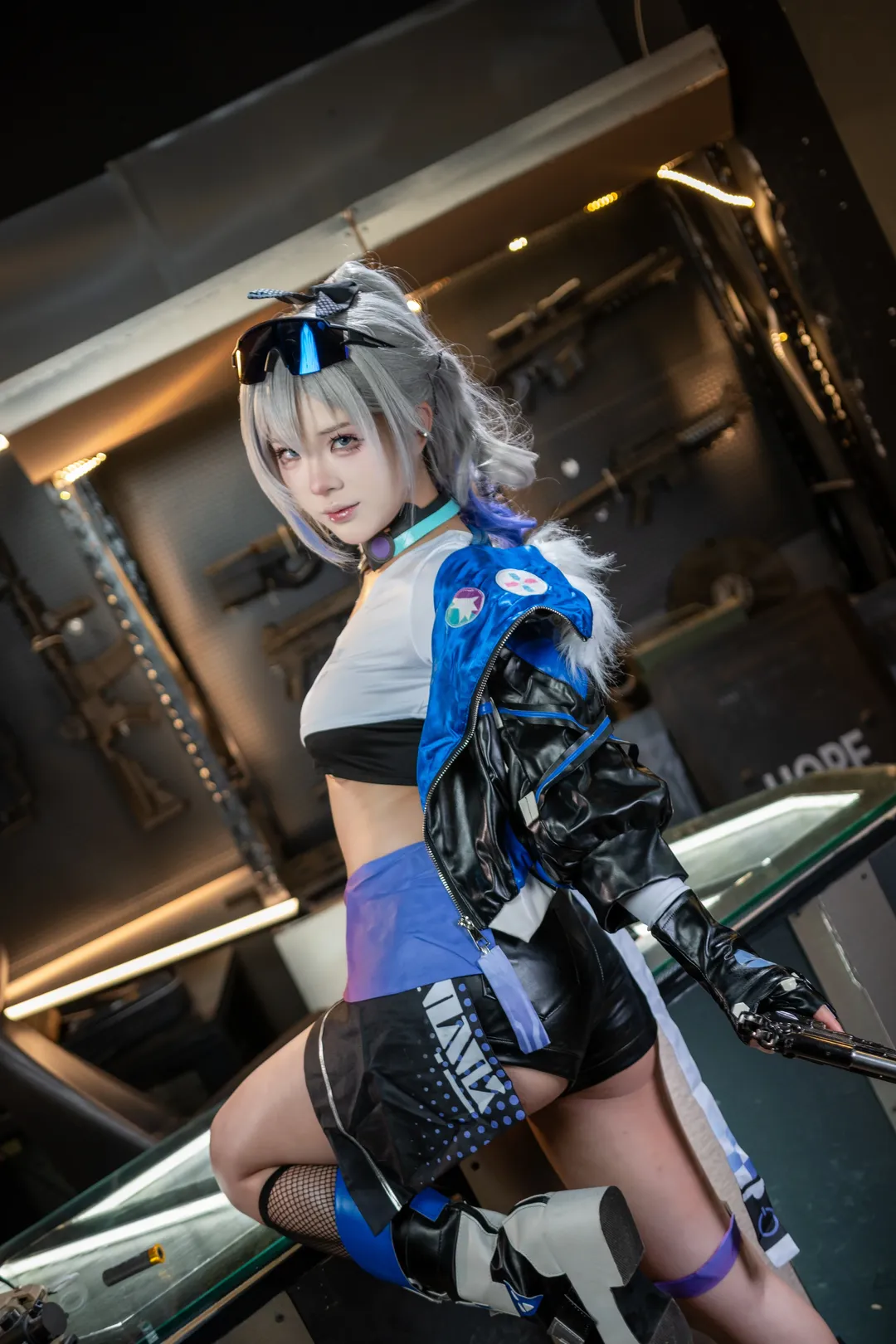 cosplay, 崩坏星穹铁道, 银狼cos, 科技感, 黑客风 - 第3张