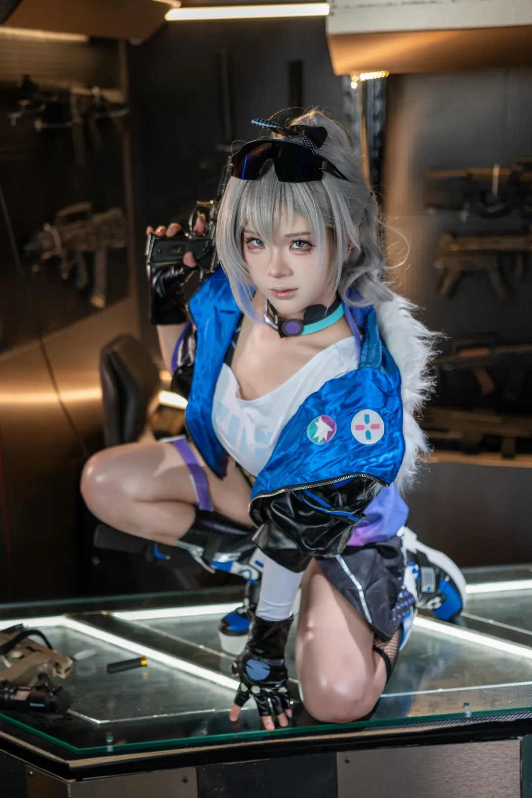 崩坏星穹铁道, 二次元cosplay, 银狼cos, 银狼妆造, 赛博机甲风格 - 第3张
