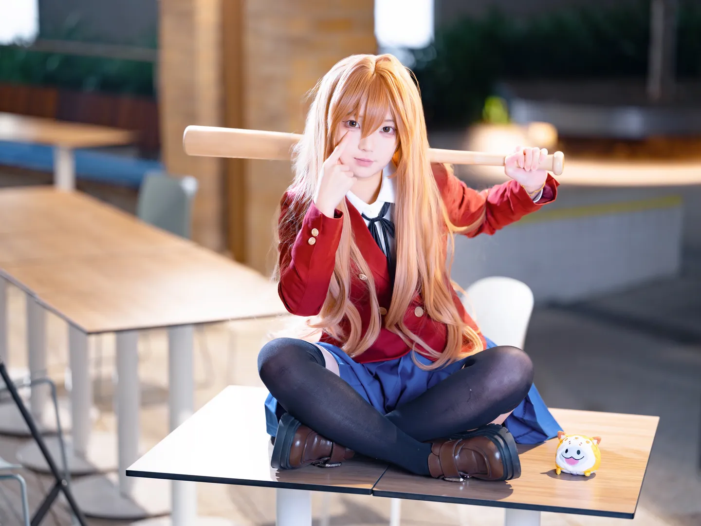 逢坂大河cos, 龙与虎, 老番cos, 悉尼二次元摄影, 校园风cosplay