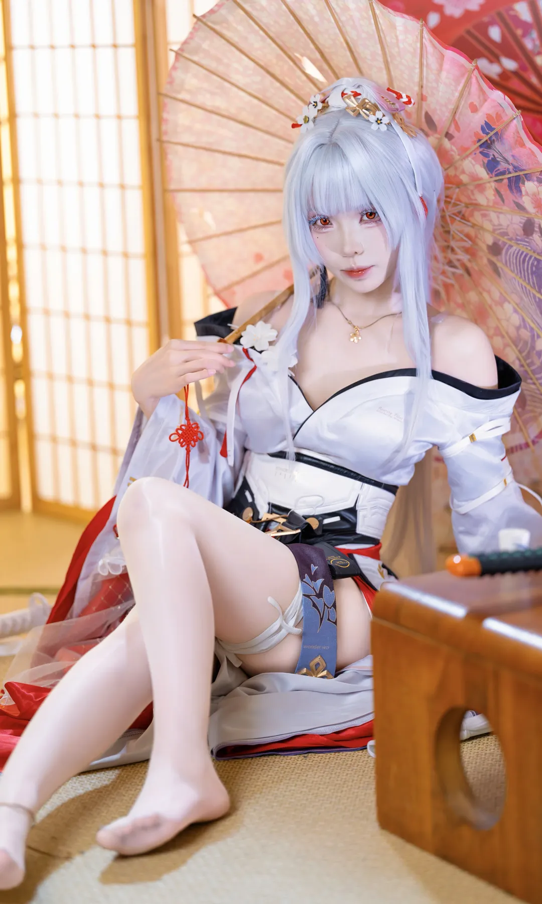 Wuthering Waves, Anime-style photography, Hiyuki cosplay, Cosplay photoshoot, Wuthering Waves Hiyuki - Image 2