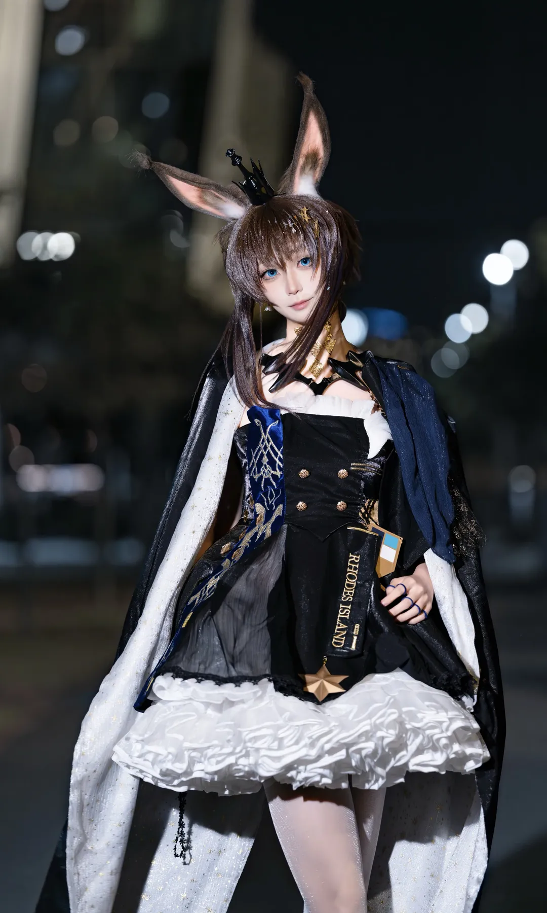 明日方舟, 音律联觉, 阿米娅cos, 夜景cos, 寰宇独奏