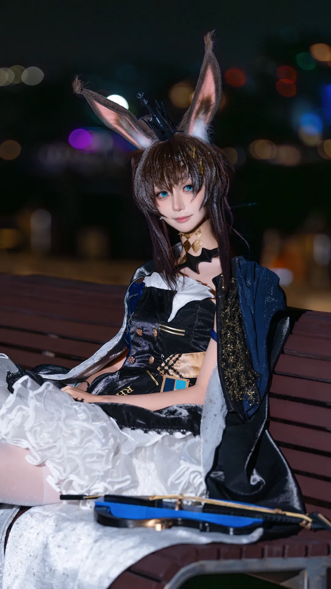 アークナイツ, 音律聯覚, アーミヤ コスプレ, 夜景コスプレ, 宇宙の独奏 - 3枚目