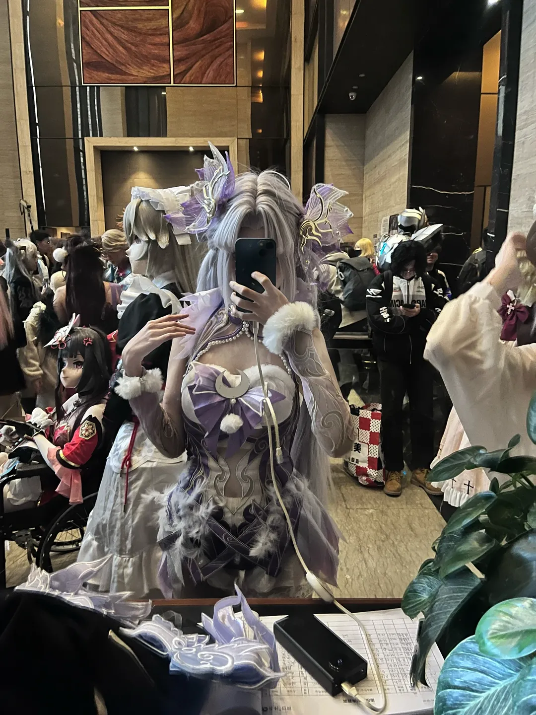 永劫无间, 萤火虫漫展, 殷紫萍cos, 漫展摄影, 天禄瑞光 - 第2张