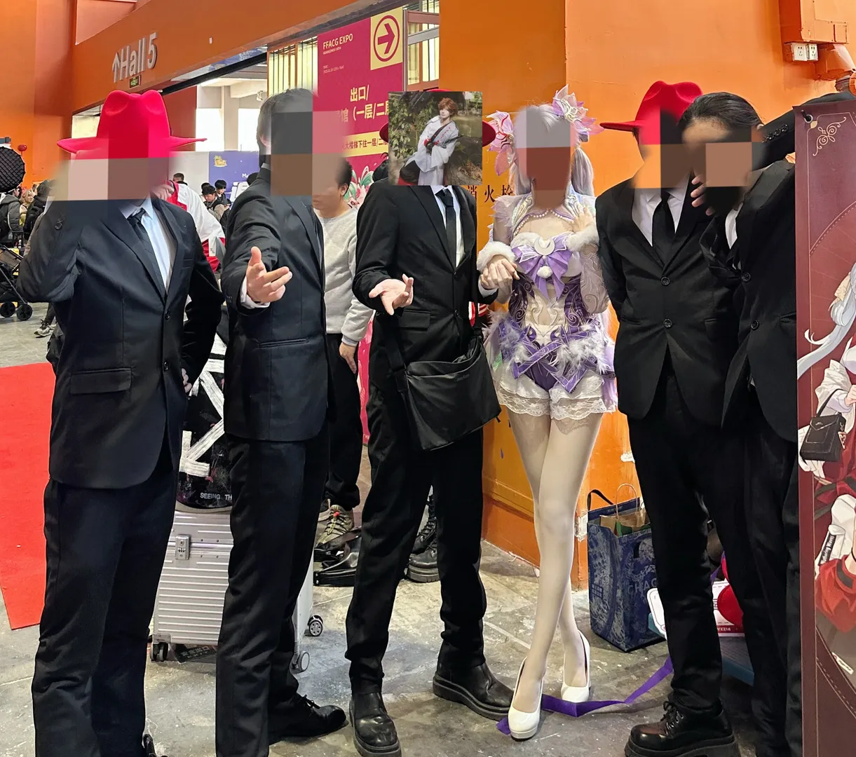 永劫无间, 萤火虫漫展, 殷紫萍cos, 漫展摄影, 天禄瑞光 - 第4张