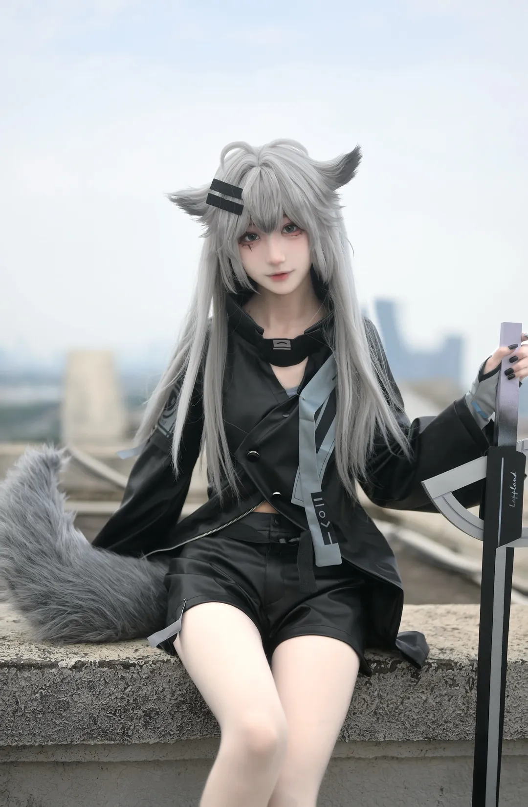 明日方舟, 拉普兰德cos, cosplay摄影, 二次元还原, 明日方舟六周年