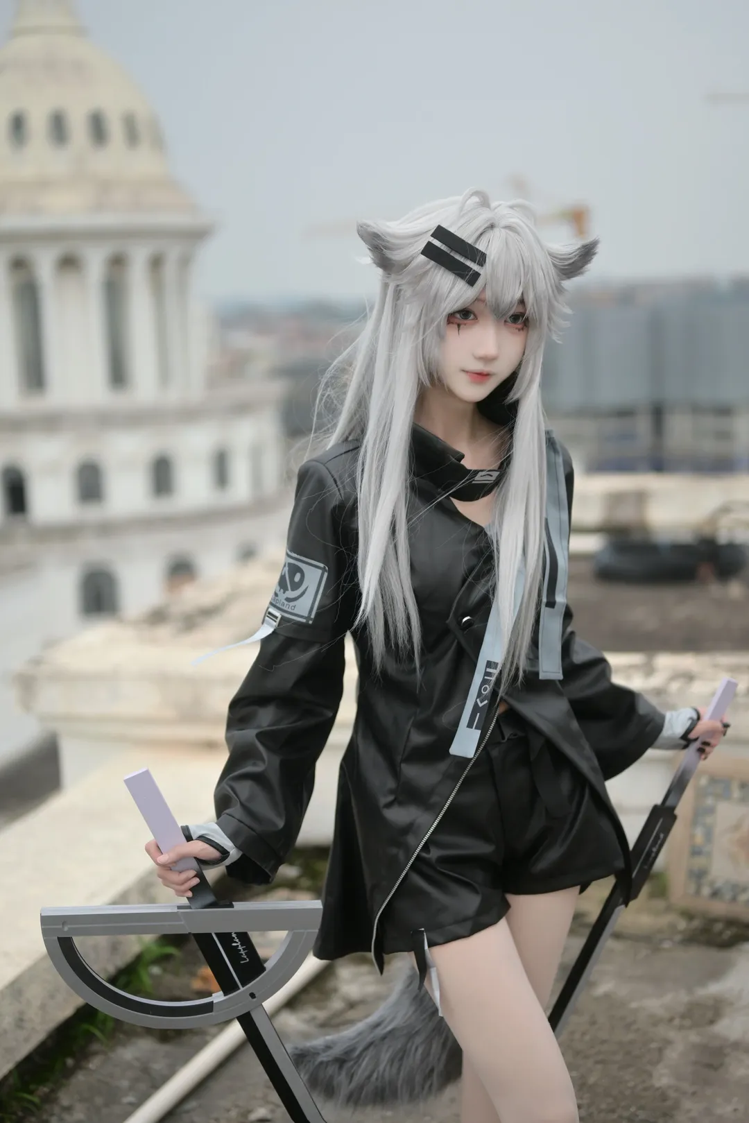 明日方舟, 拉普兰德cos, cosplay摄影, 二次元还原, 明日方舟六周年 - 第5张