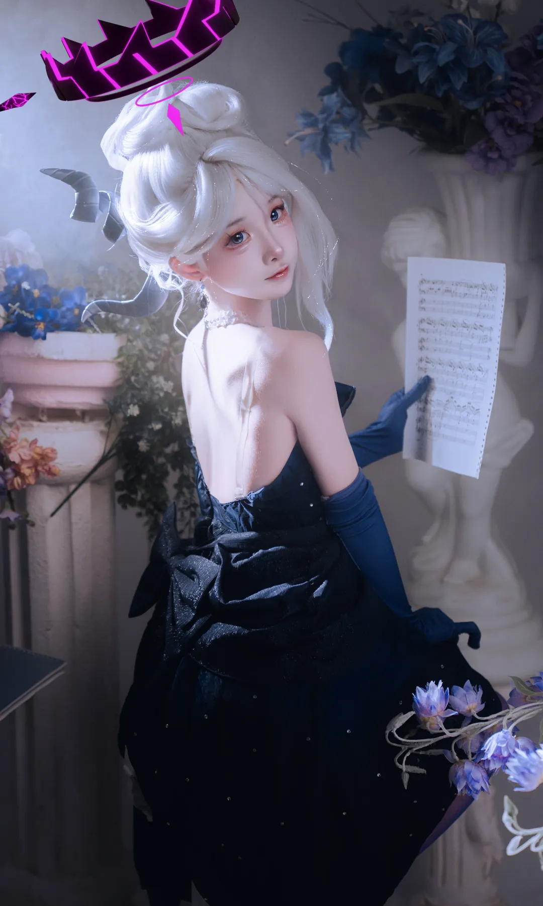 Roleplay, Blue Archive, Sorasaki Hina cosplay, Cosplay photography, Dress Hina