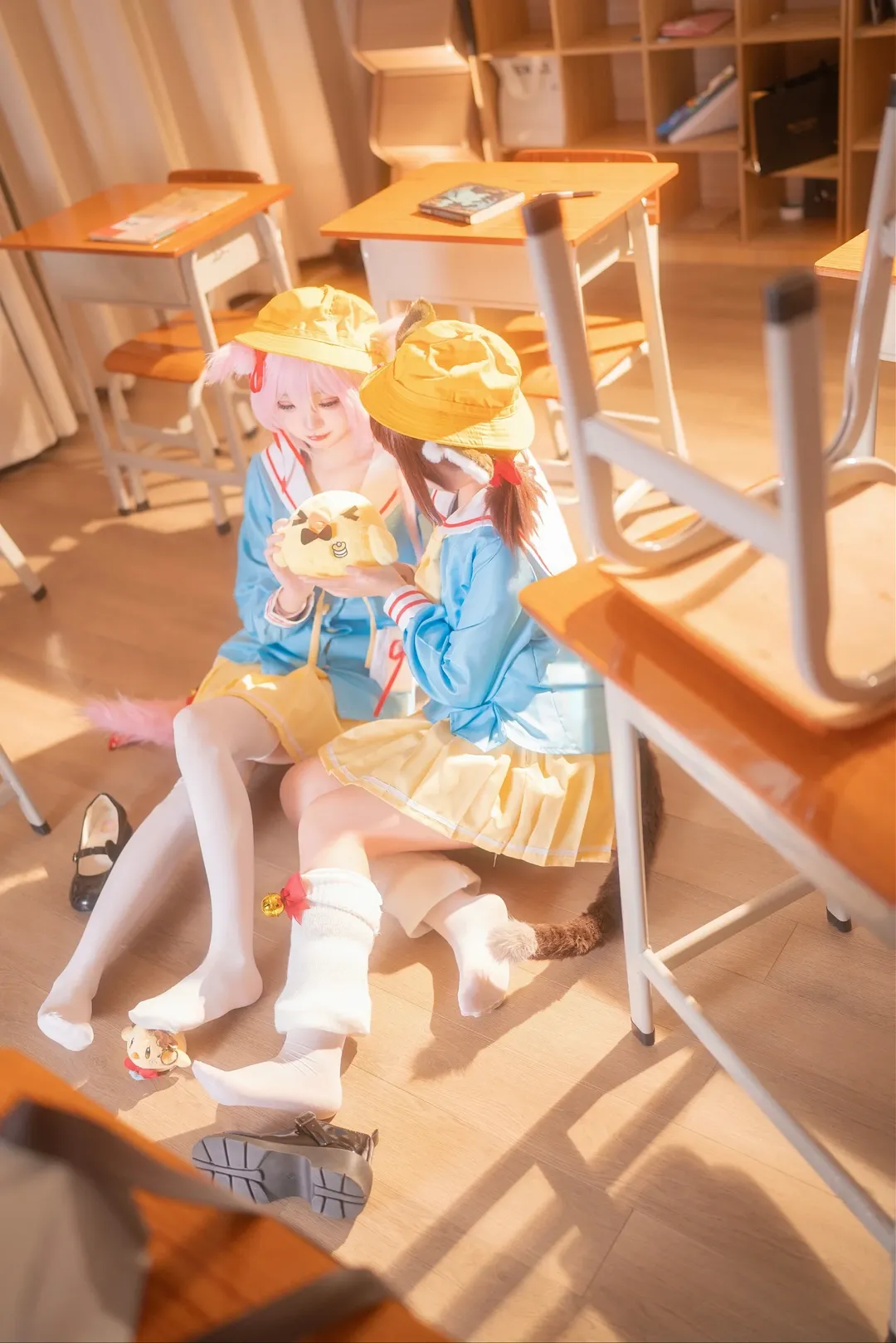 アズールレーン, 二人コスプレ, 学園風コスプレ, ムツキコスプレ, 重桜幼稚園 - 1枚目