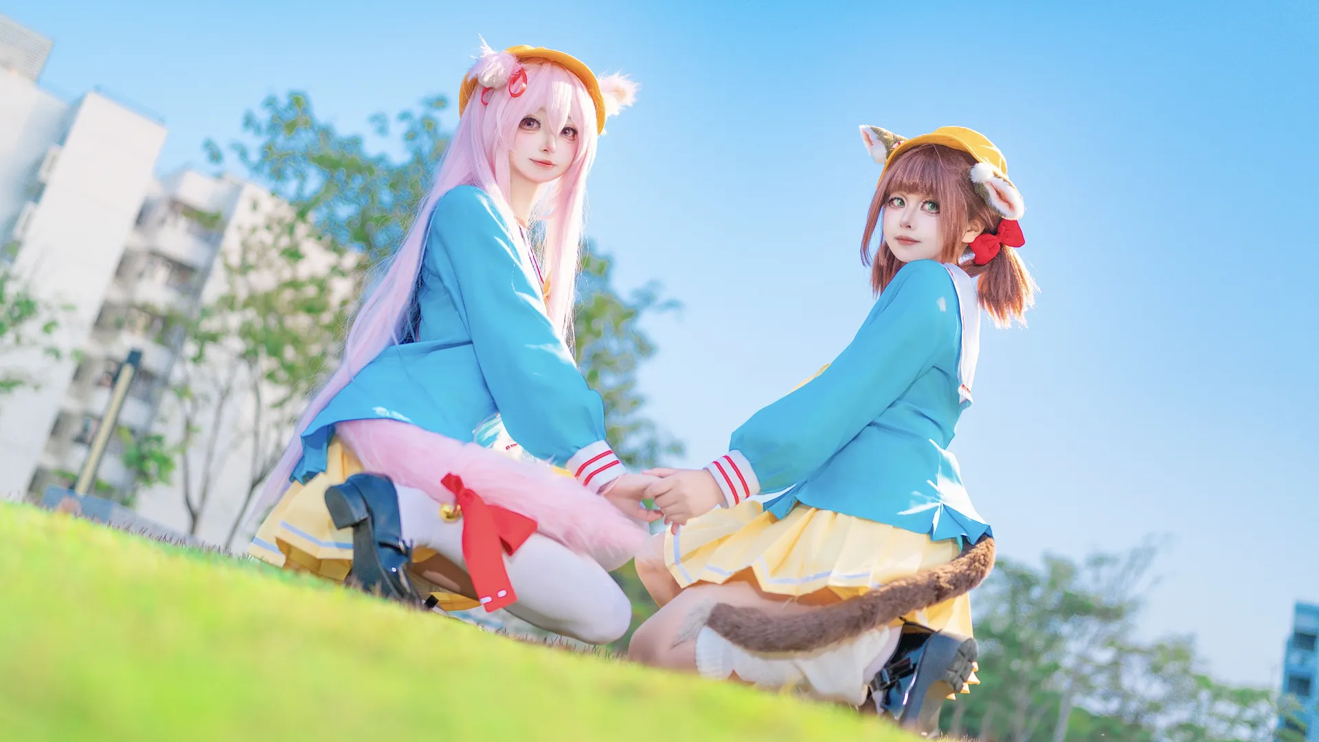 碧藍航線, 雙人cos, 校園風cos, 睦月cos, 重櫻幼稚園