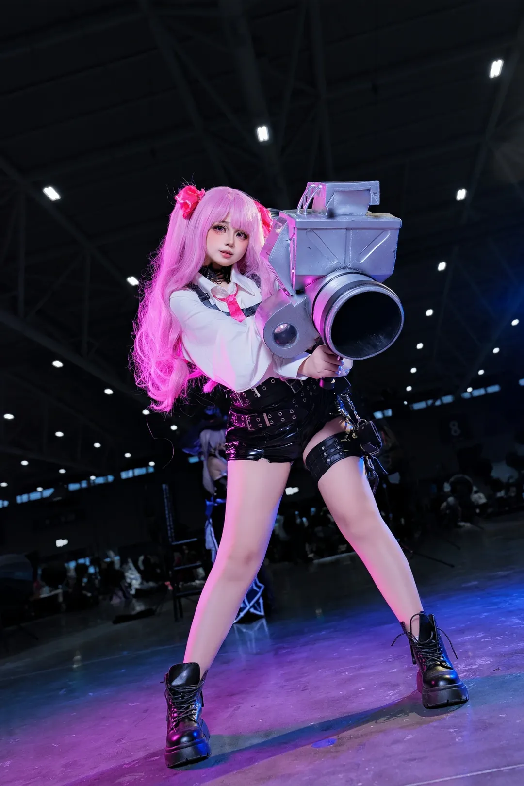 cosplay, 漫展返图, 胜利女神nikke, 胜利女神尤妮cos, 重型武器 - 第1张