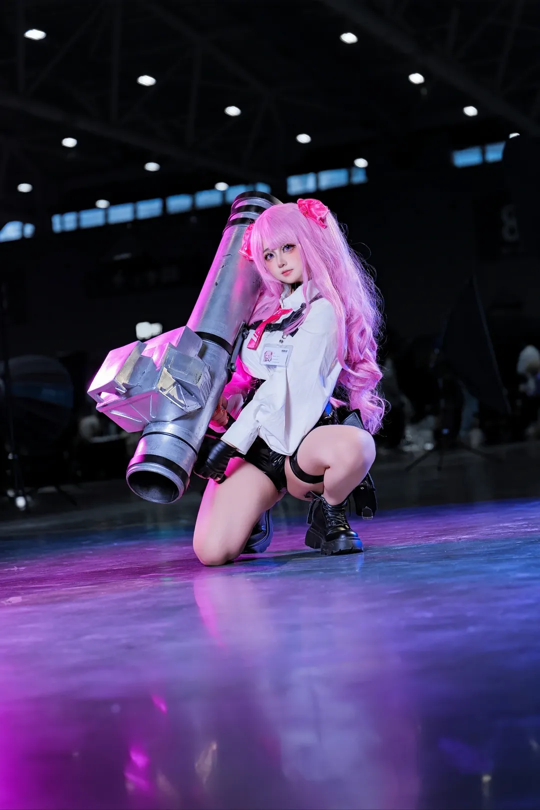 cosplay, 漫展返图, 胜利女神nikke, 胜利女神尤妮cos, 重型武器 - 第3张
