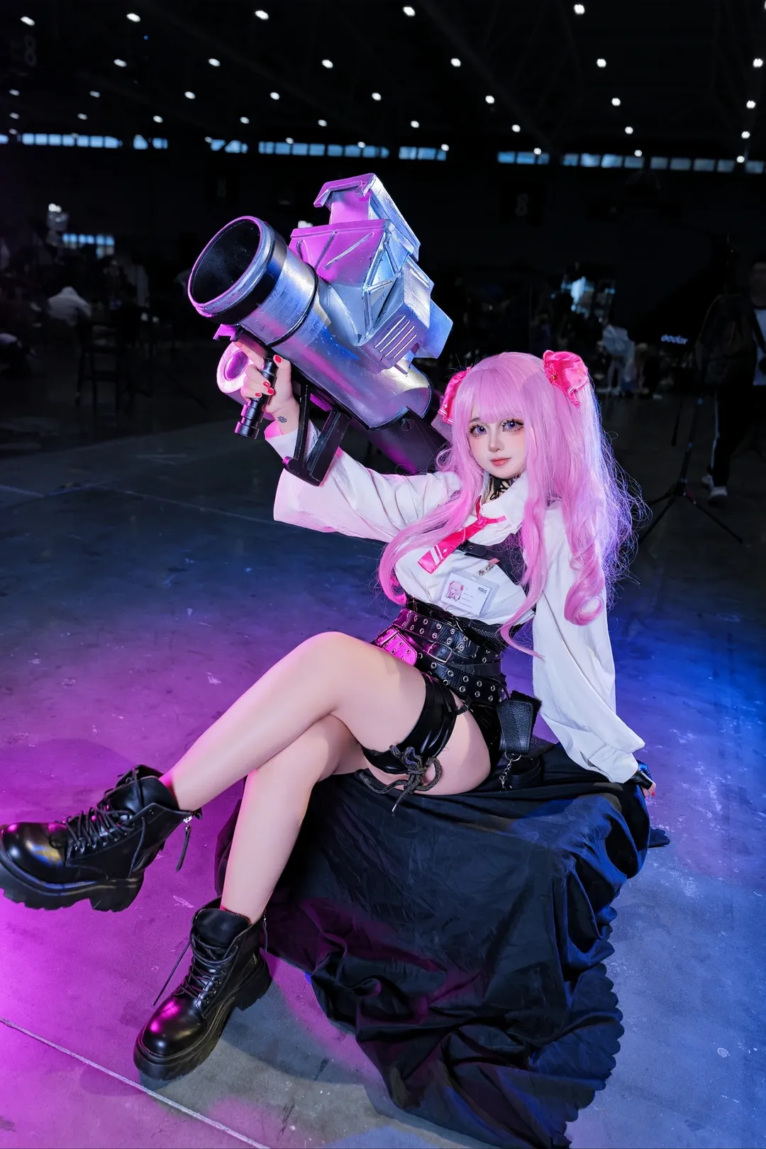 cosplay, 漫展返图, 胜利女神nikke, 胜利女神尤妮cos, 重型武器 - 第5张