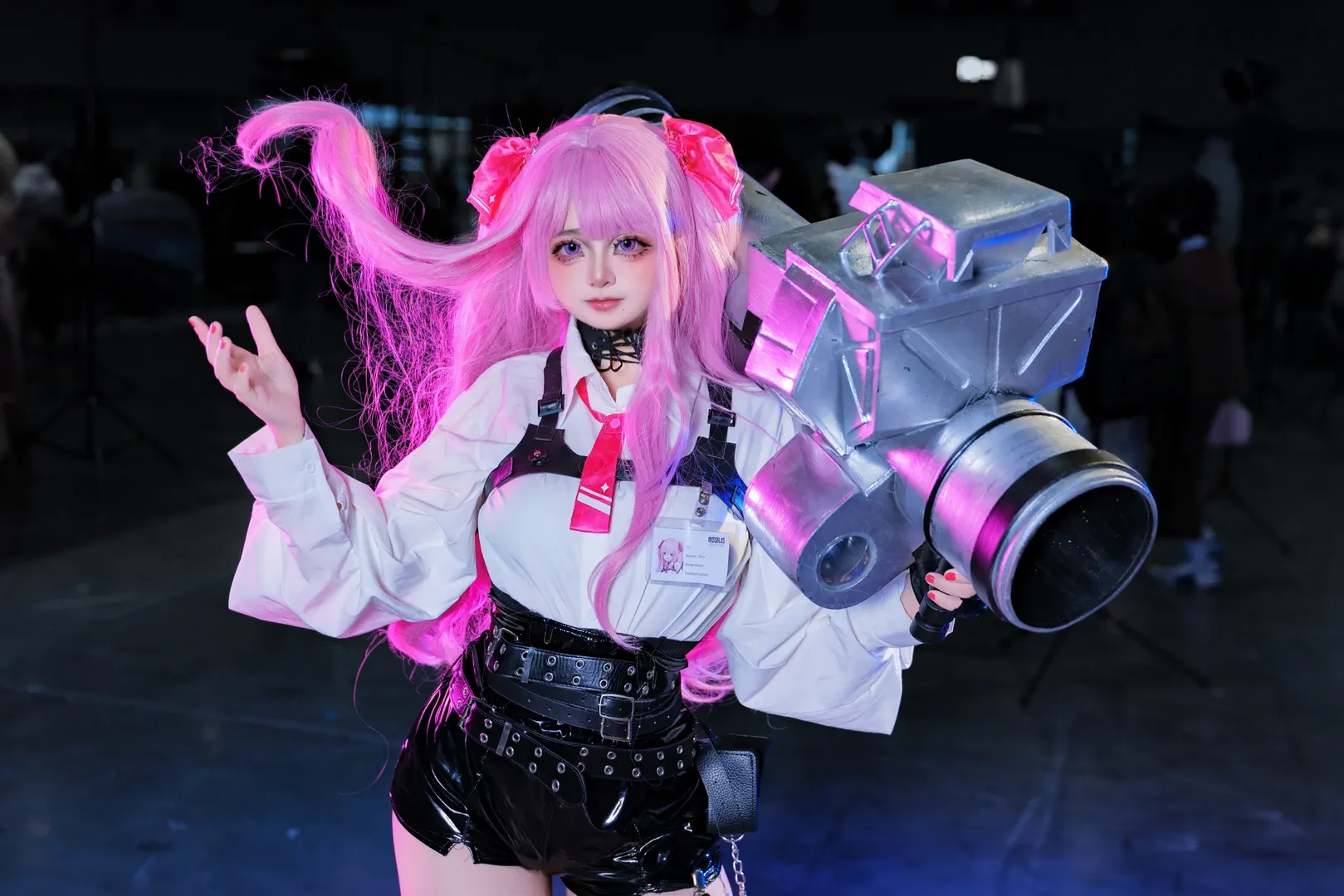 cosplay, 漫展返图, 胜利女神nikke, 胜利女神尤妮cos, 重型武器