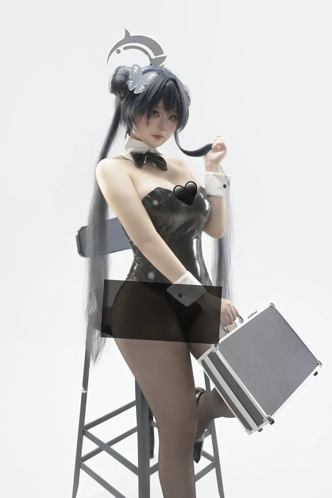 角色扮演, 蔚蓝档案, 妃咲cos, 兔女郎, cosplay摄影 - 第2张