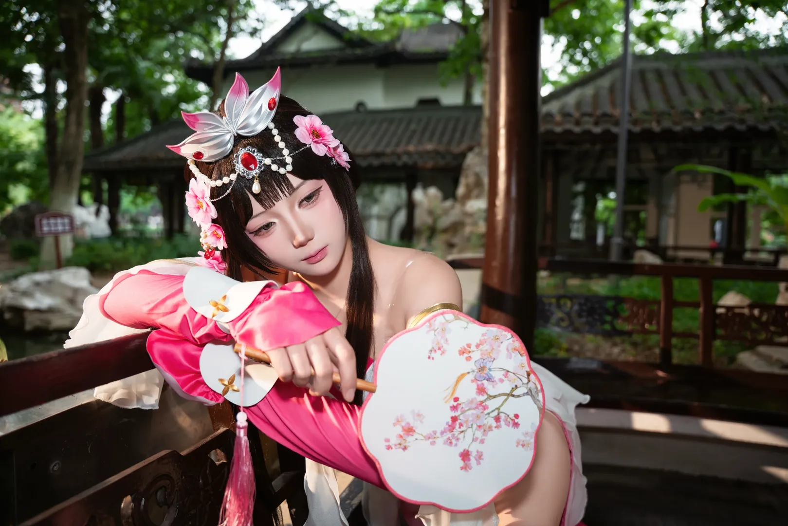 古风摄影, 王者荣耀, cosplay正片, 甄姬cos, 国风妆造