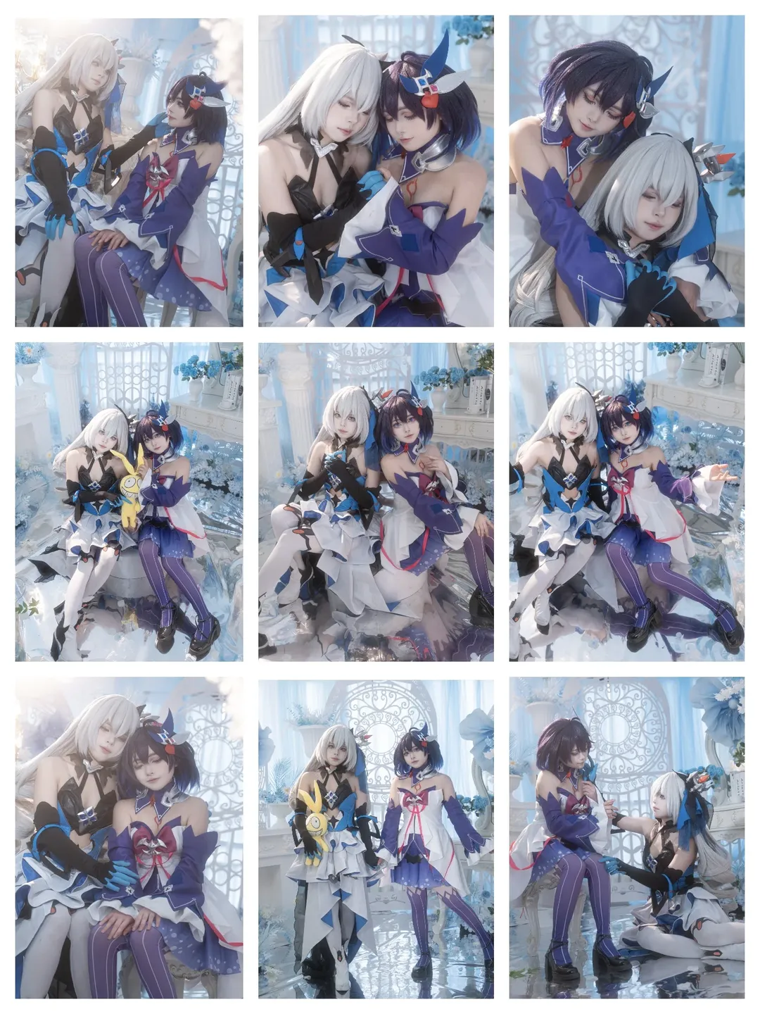 双人cos, 希儿cos, 崩坏三, cosplay正片, 绀海组 - 第1张