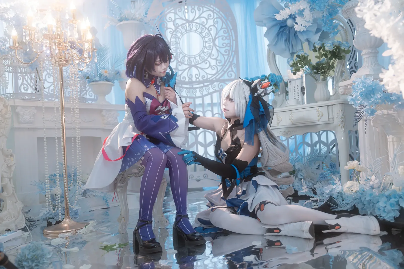 双人cos, 希儿cos, 崩坏三, cosplay正片, 绀海组 - 第10张