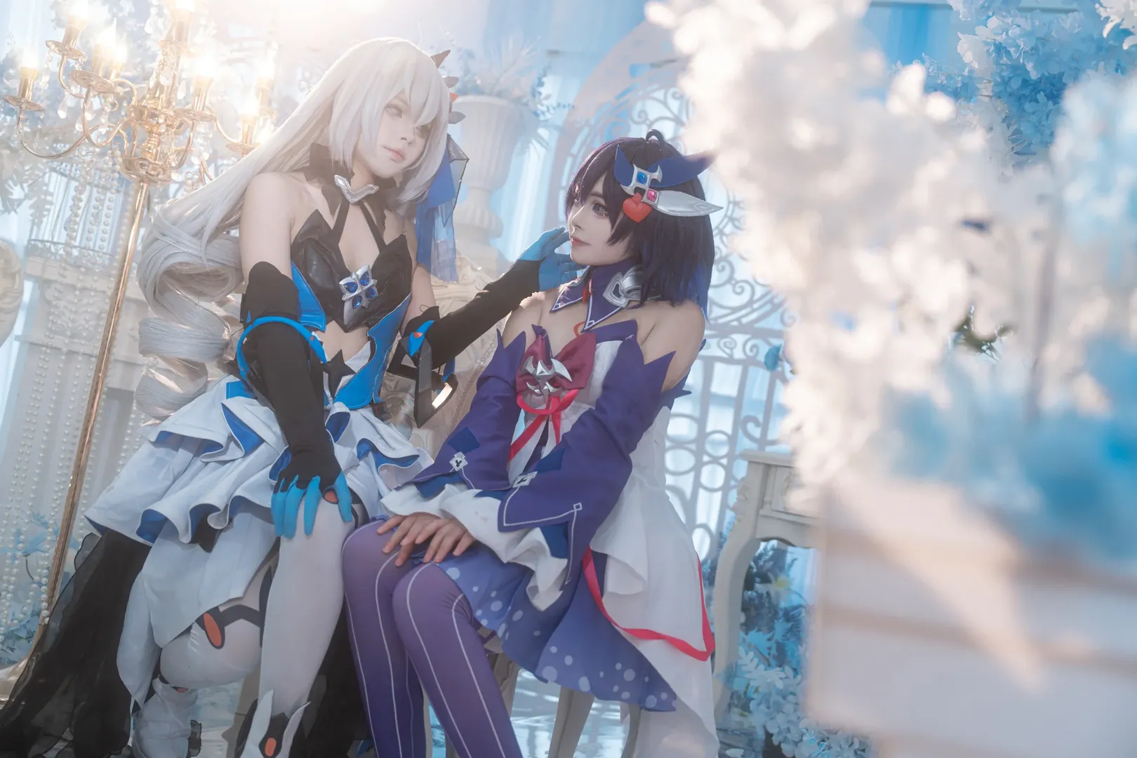 双人cos, 希儿cos, 崩坏三, cosplay正片, 绀海组 - 第2张