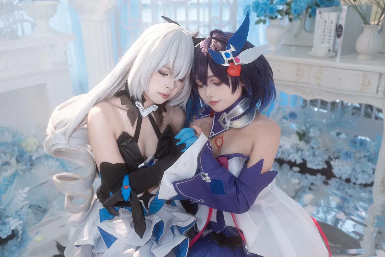 双人cos, 希儿cos, 崩坏三, cosplay正片, 绀海组 - 第3张