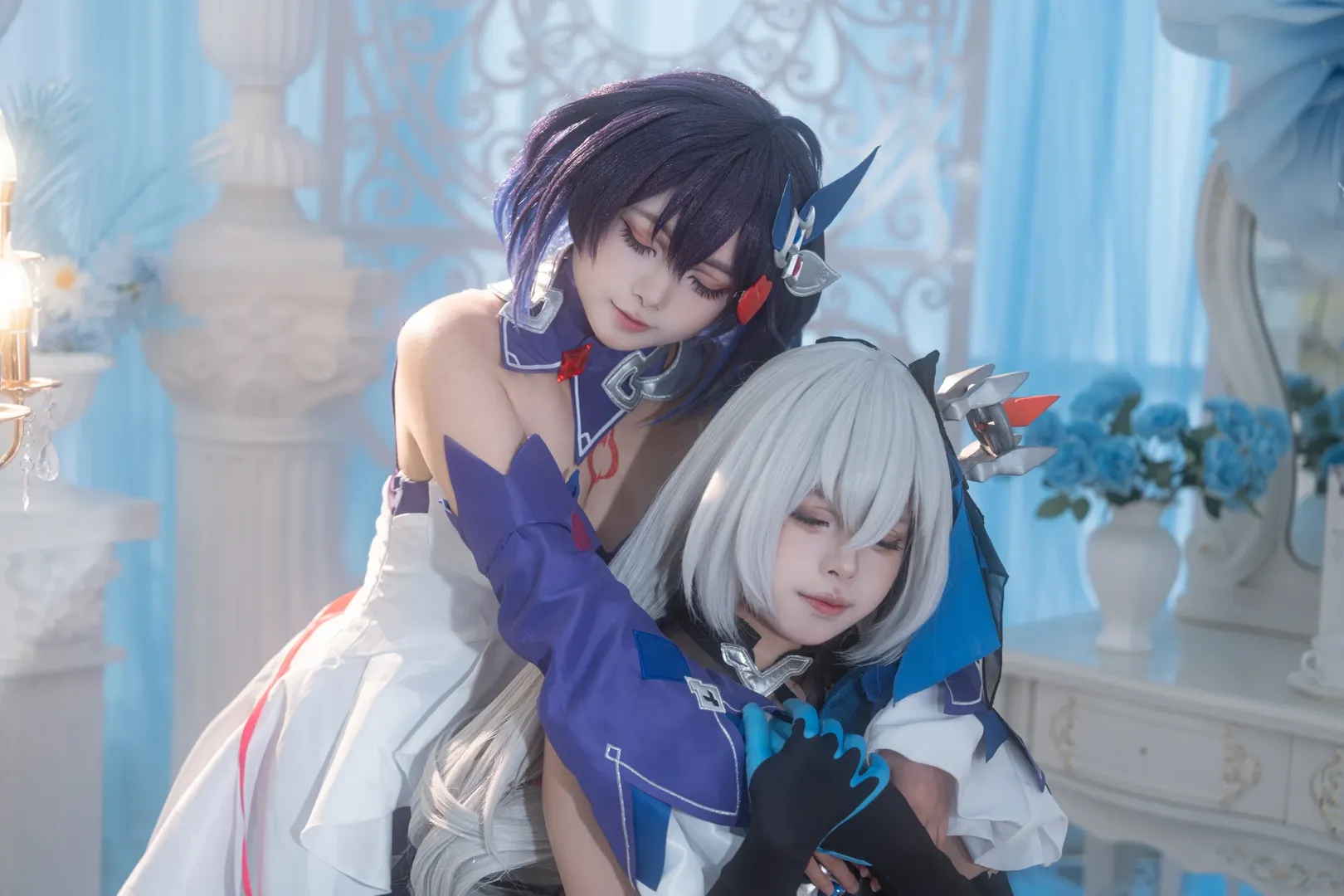 双人cos, 希儿cos, 崩坏三, cosplay正片, 绀海组 - 第4张