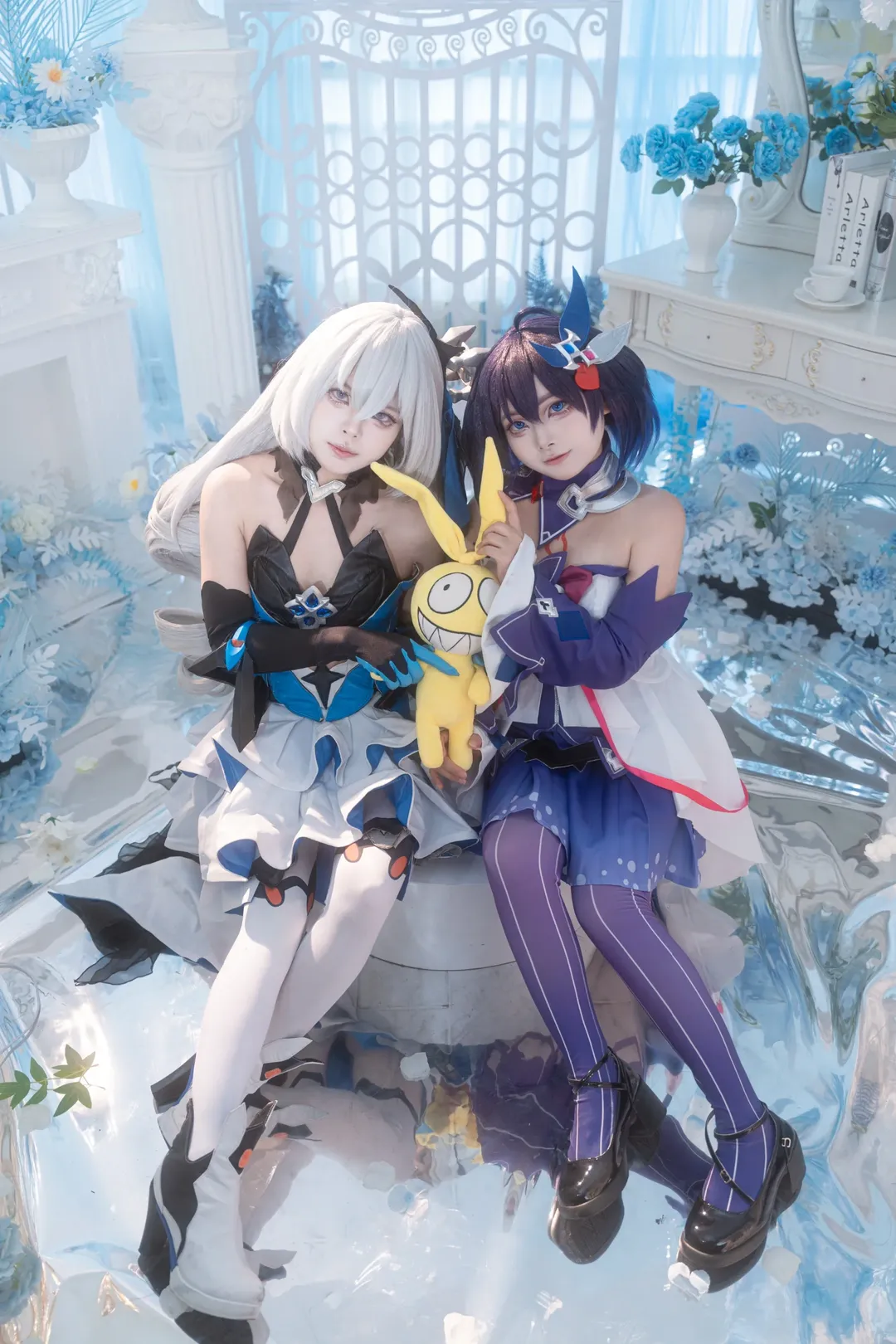 双人cos, 希儿cos, 崩坏三, cosplay正片, 绀海组