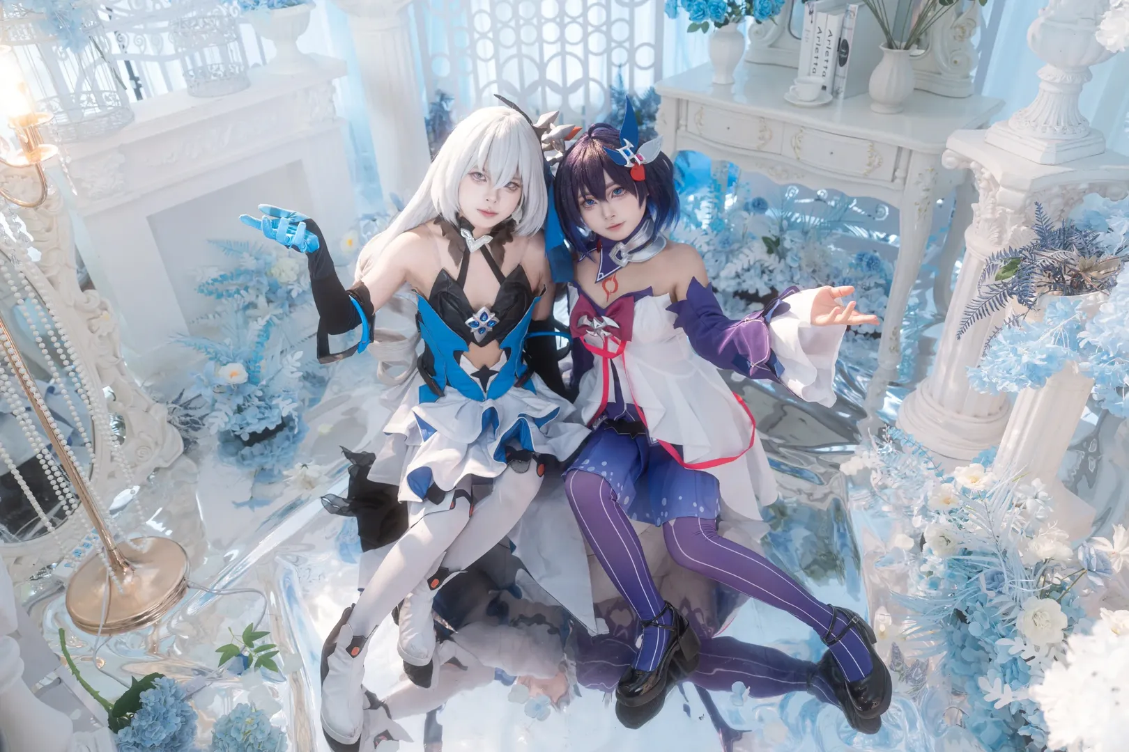 双人cos, 希儿cos, 崩坏三, cosplay正片, 绀海组 - 第6张