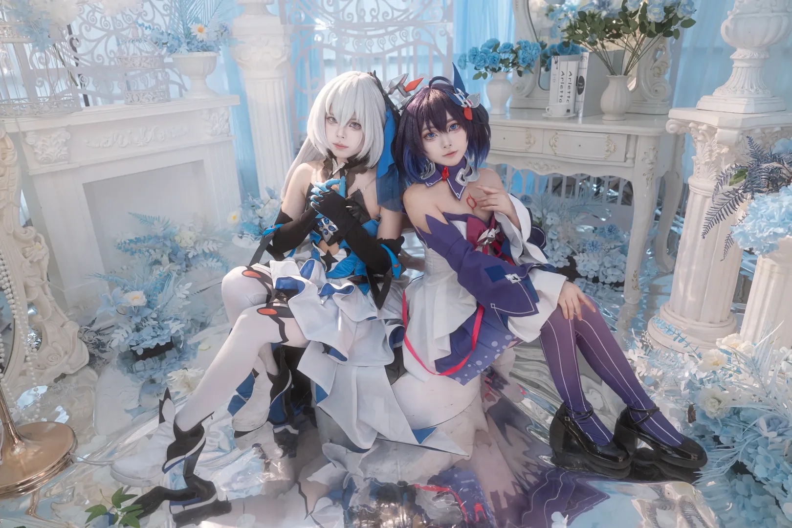双人cos, 希儿cos, 崩坏三, cosplay正片, 绀海组 - 第7张