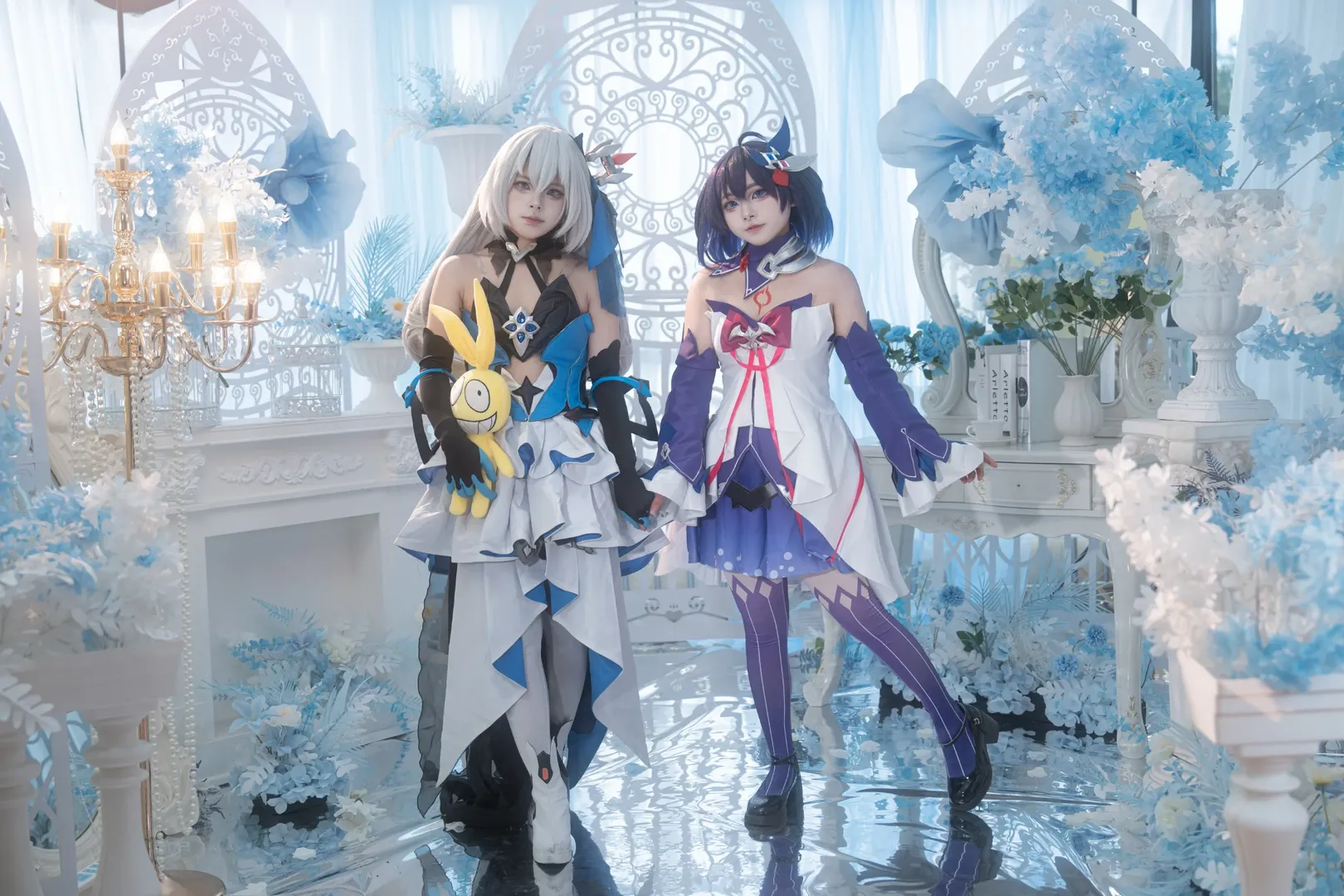 双人cos, 希儿cos, 崩坏三, cosplay正片, 绀海组 - 第9张