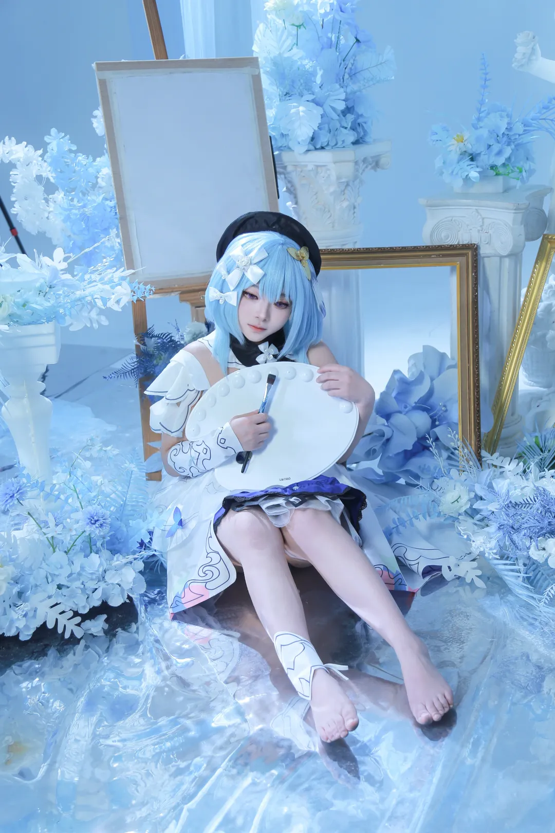 崩壊3rd, グレーシュ コスプレ, 繁星絵世之巻, 芸術風コスプレ, 青系写真 - 8枚目