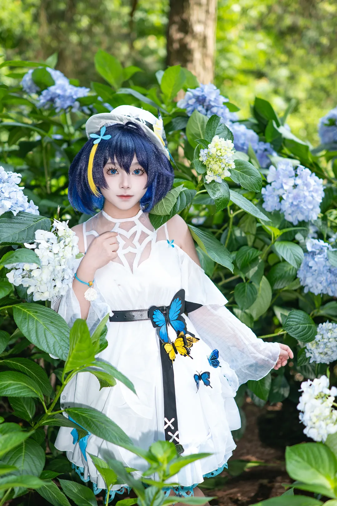 绣球花, 希儿cos, 崩坏三, 外景摄影, cosplay正片 - 第10张