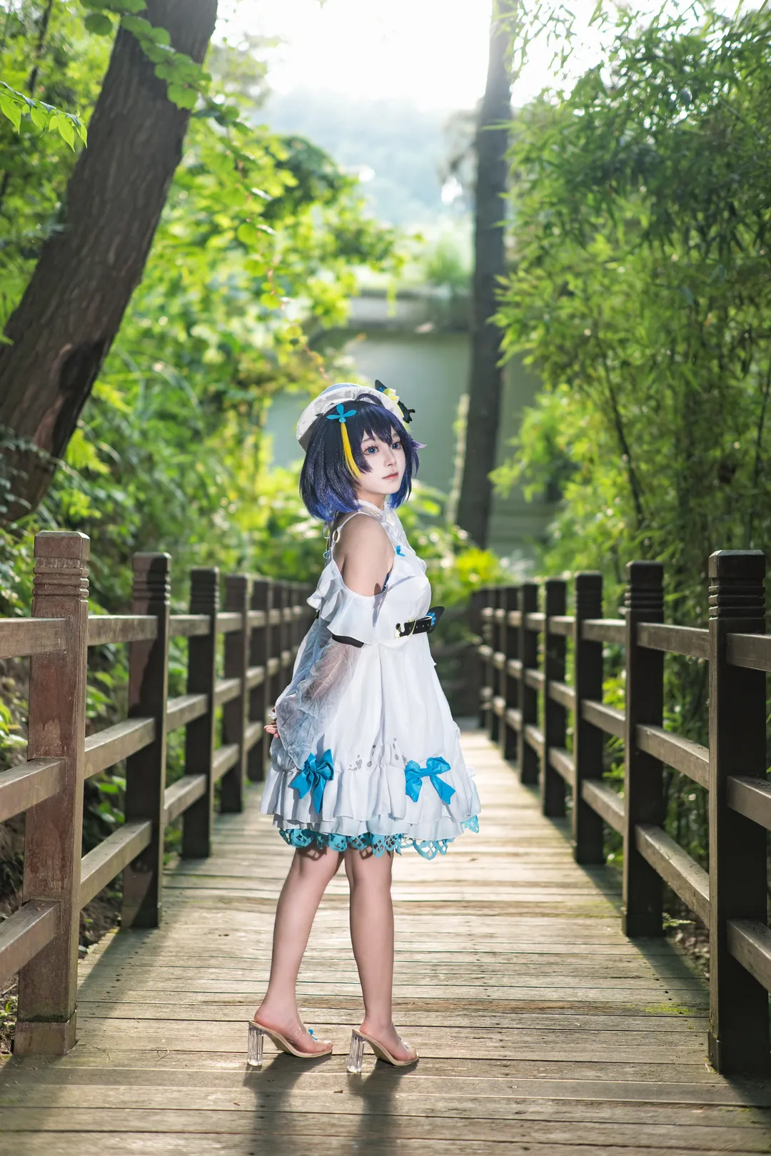 绣球花, 希儿cos, 崩坏三, 外景摄影, cosplay正片 - 第4张