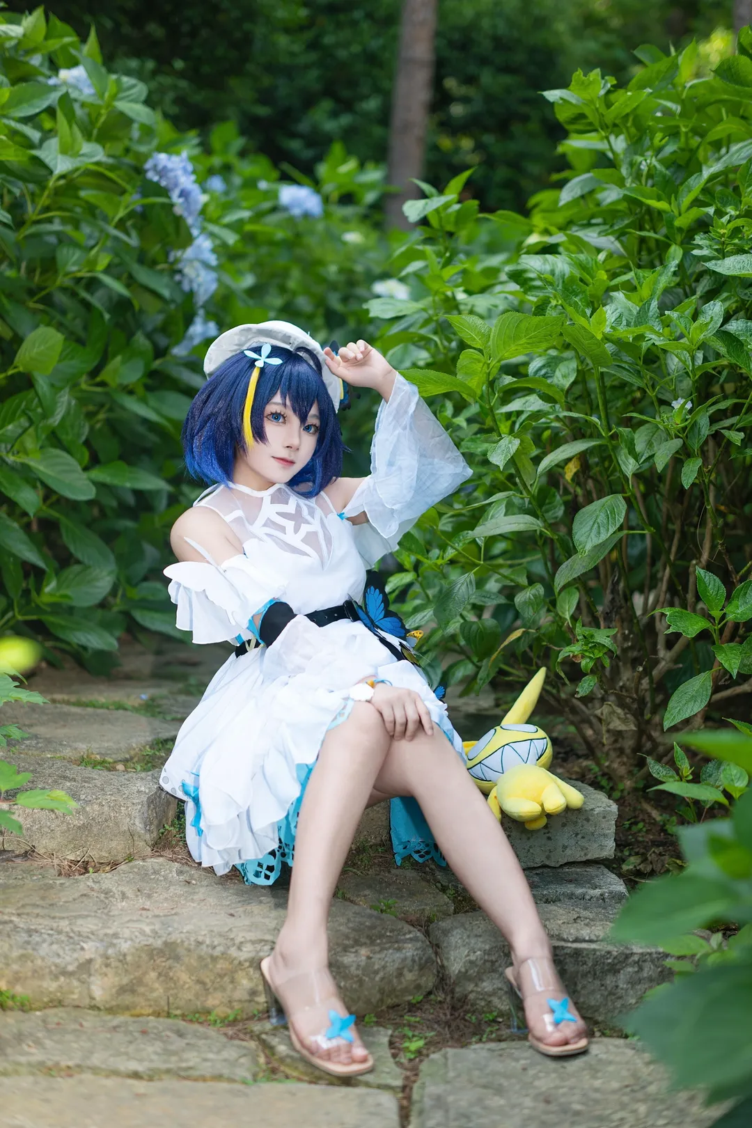 绣球花, 希儿cos, 崩坏三, 外景摄影, cosplay正片 - 第5张